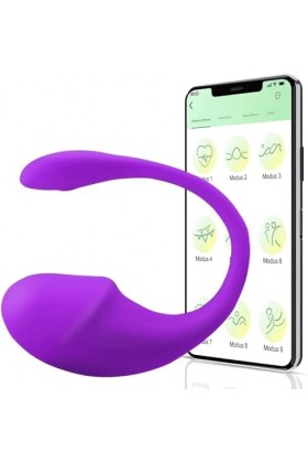 O??f V??????e F???e sans Fil application Masseur vibrateur féminins jouéts sans clitoris de remplissage vibrateur silicone de