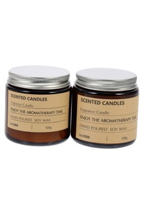 Healvian 2 Bougies Parfumées Cire De Bureau