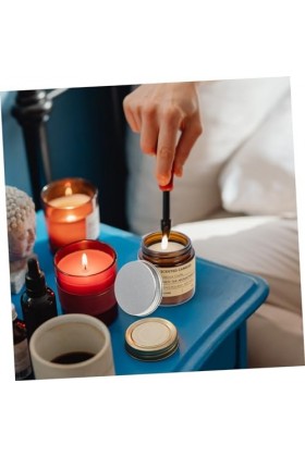 Healvian 2 Bougies Parfumées Cire De Bureau