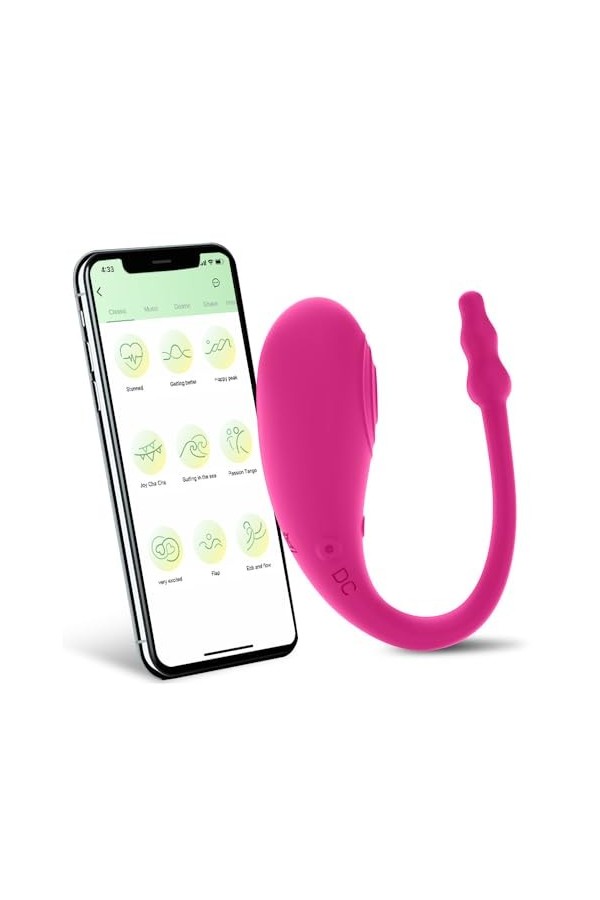 App Vibro masseur Se~x toy Femme Pℴrtable C?l??t? V?br?m??se?rs F?m?n?n à D?st?n?e Pu??s?nt O??? V?br?n? C?l??t? V?br?n?e Fe?