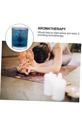 Healvian 1Pc Bougies Parfumées Bougie Désodorisante Bougie Tumbler Bougie Parfumée Soleil Bougie Apaisante Bougie Apaisante B