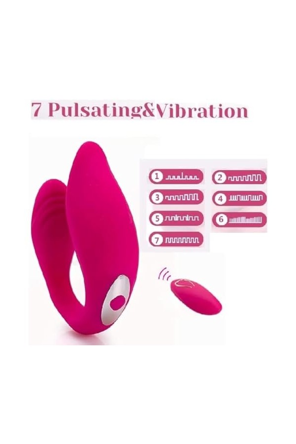 PUBB Vibrateur Point g Sèxtôÿsé Côụple Pláîsir Fémmé, Vịbrạtẹur Ġødẹs Feṃme ŠèẋTóÿse Vịbránt Fèmme, 7 Modes de Fréquencè, Vîb