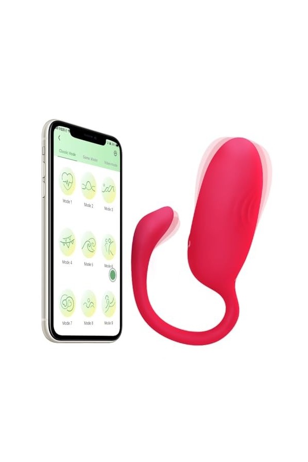 O??f V??????e F???e sans Fil application Séxťøyse Plàisîr Femme Víbrõ Mini òéuf Vîbròmãśseūrs Feminin à Diśtance Díscret Min