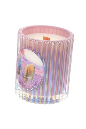 Gatuida bougies parfumées bougie parfumée avec coupe en verre décor de bougie de festival décor vintage décor végétal décor d