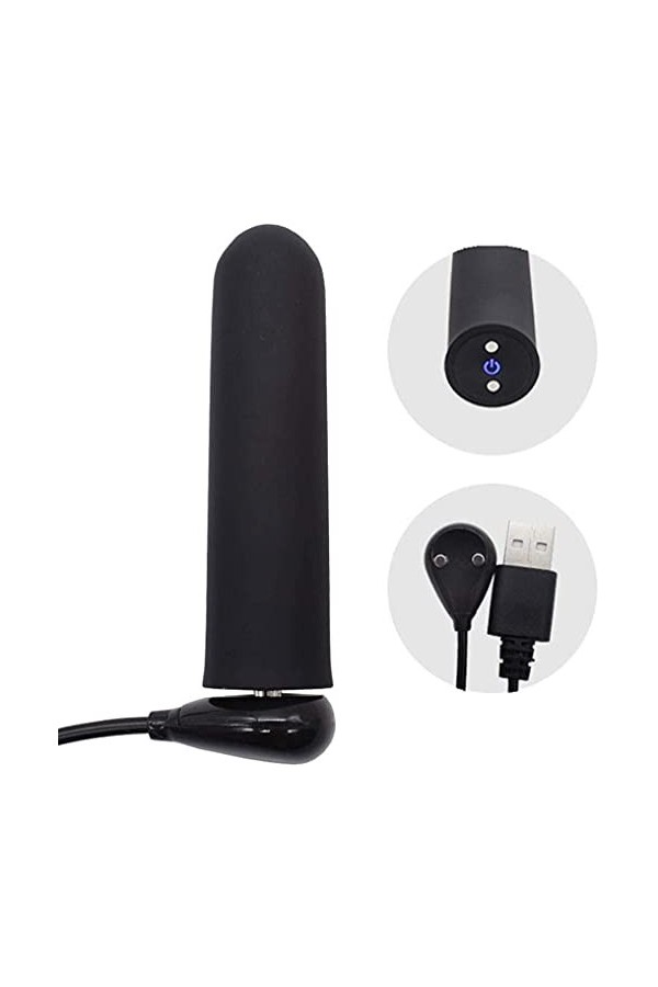 ARKNAV Usb Réchargéablé Vǐbâtor Jouéts Fémmés Bullét Portablé Désign Érgonomiqué Ví-Bration Clitoridiénné Jouéts Intimés Mult