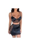 Femme Lingerie Sexy Ensemble Dentelle Vêtements De Nuit Sexy Ensemble Soutien Gorge et String 2 Pièce sous-Vetements Erotique