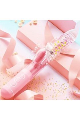 Sëxtôy Šèxtöyse Laṇgụe Vîbrant Rose Vîbrant Femme Gödé Víbró-Masśeúrs Feminin Clîtóridien Súcéur Séxtøyse Pláisir Femme Víbro