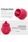Langue Clitoridien Pour Femme Vîbrô-másseúr Clîtôrîdien Súcëúr Fémînîn Stîmülạtẹúr de Clîtórîdiẹñ,10 modes de fréquence​Silic