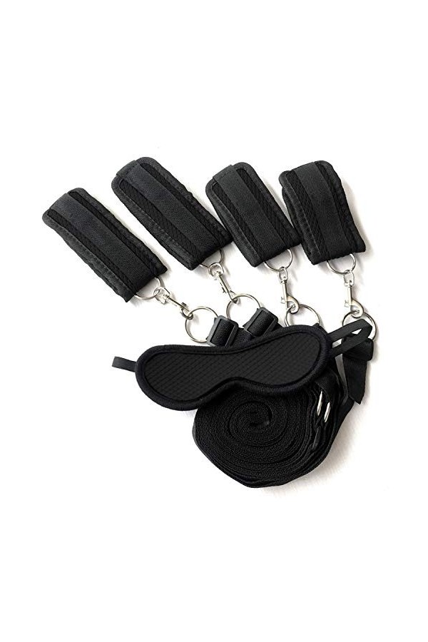 HOTCOS Set Bondage de Ceinture Sêxtoyse Couple Mẹnottes Šex Ạdulte Lit Accessoires Fitness Objet Jeu Šêxuelle Tapis Sèxtôyse 