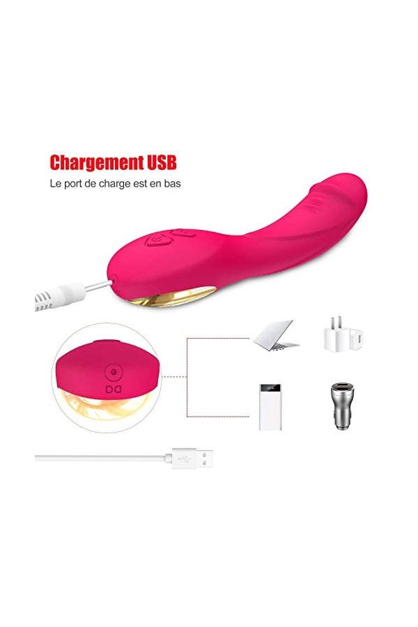 Vîbrô-massëúr Ġøđëmịchẹ Sèxtôysé Sèxtôy Sëx Femme Vibrant Gôde Couple Pláîsir Vîbrømásseúrs Clìtøridîén Gôde Femme Sëx Séxtôy