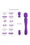Double Motéur Sucéur léchér Vîbr?téur Langue Vìbrante pour Femme Vìbro-masseur clitoridien Suceur Stimulateur Point g et Sein