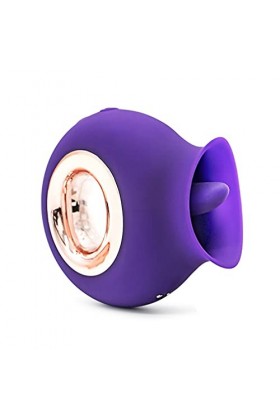 Masseur Langue Vìbrante pour Femme Vìbrọ-masseur clitoridien Suceur Stimulateur Point g et Sein Puissant vibrateur ventouse D