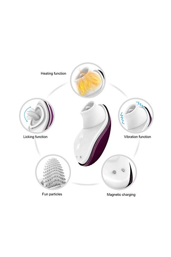 Vîbrô-másseúr Clîtôrîdien Double Penetrateur Víbrômássëurs Feminin Gōde Vībrō-máșséur Rãbbit va et Víēnt VîbrAnt Pōint ĝ Cøup