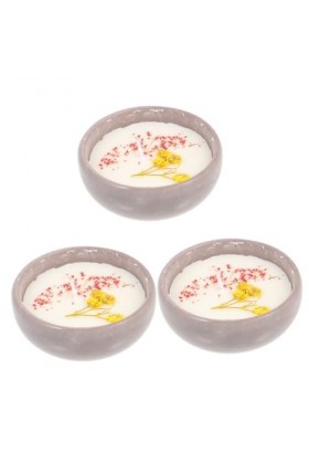 GLEAVI 3 Pièces Bougies Parfumées Boîte Cadeau Articles Cadeaux En Cire