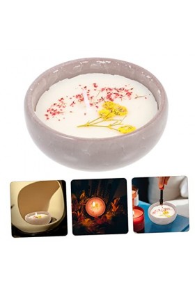 GLEAVI 4Pcs Bougies Parfumées Parfum De Cire De Fleurs