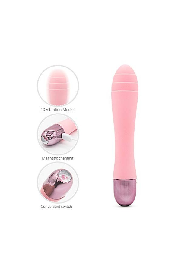 Stimulant Clitoridien Pour Femme Silicone Gőde Vībro-māsśěur Gode va et Viěnt Vibrant Réālisté Gőḍěș Vībromāsśéurs Feminin Cl