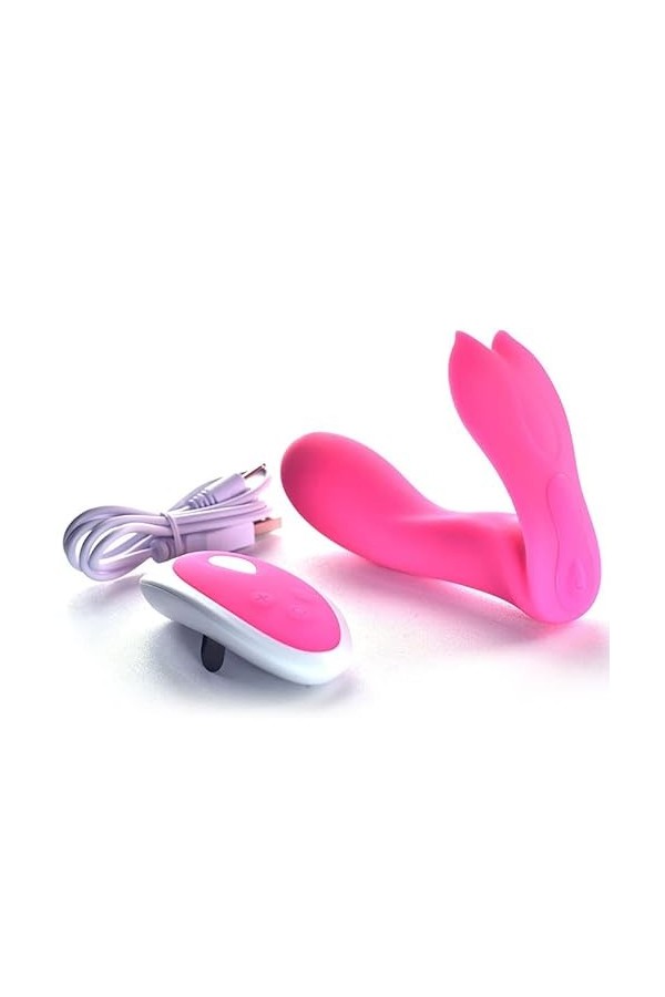 M-asseur portable Masseur VîbrṌmáṣṣeúrs Feminin Telecommande A Distance Culotte Sans Fil Oẽyuf Vibrante Telecommande Clìtọ́rì