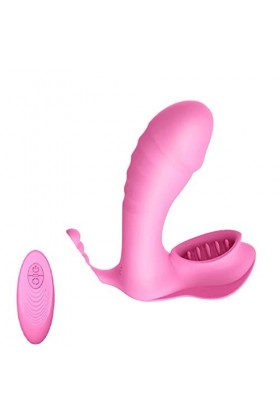 Vibrant Massage Sein Sex Damelioration Vibrateur Stimulateur de Clitoris Sexuel pour Femme, Aspiration de Mamelons, Vibratio