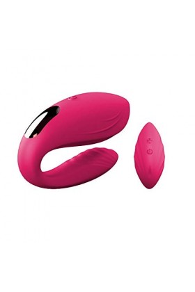 Ġọdẹș vá ët vịënt Mass-eur portable en silicone,modes de Vib-ration et Suc-cion Masseur,100% Étanche,Chargement USB Mag-nétiq