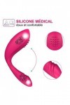 Ġọdẹș vá ët vịënt Mass-eur portable en silicone,modes de Vib-ration et Suc-cion Masseur,100% Étanche,Chargement USB Mag-nétiq
