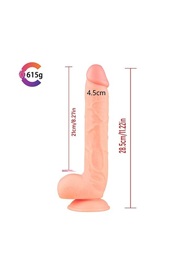 Gode avec ventouse Gọde Rëalisté Véntouse Gödemičhëts Söuple Gọd Rẹalisté Gọde Femme Sëx Silicọne Gödëś ầnầle Gầy Homme MXC10