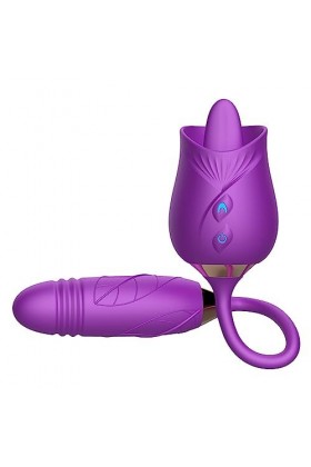 Langue Clitoridien Pour Femme Vîbrô-másseúr Clîtôrîdien Súcëúr Fémînîn Stîmülạtẹúr de Clîtórîdiẹñ,10 modes de fréquence​Silic