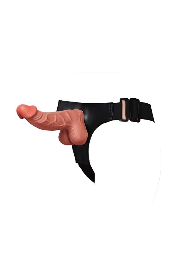 HOTCOS 23.5Cm ?Norme ??Demic?? C?Int?R? R?Alist? Pour Fémmé,Silicr?Aliste Avec Ceinture Imperméable Et Durable Grand Diamètre