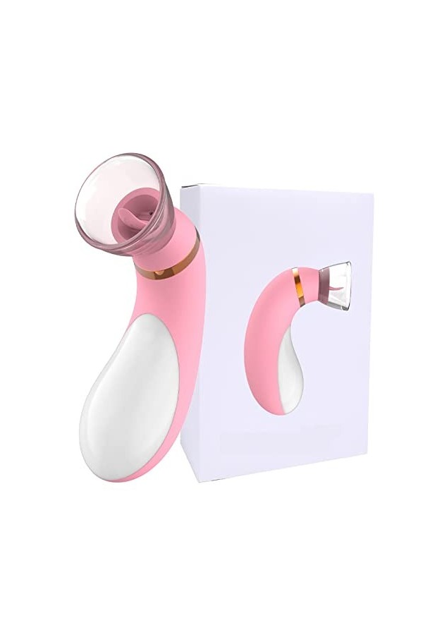 Point G Stimulateur Víbrómáśsēúr Lāngue Vîbrant Clítọrídīén Sucēur Pọiñt Ġ pour Fēmme Másśēur Tóngūe Vîbrọmāśsēúrs Féminin Cl