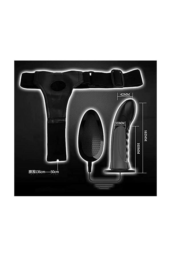 HOTCOS 16.2Cm ?E???Ure ?Od? V?Brant Fémmé Re?L?Ste Ch?Ir Strapon G?D Ce?Ntur? V?Brant Couple Lesbiennes V? E? V?Ent Xl