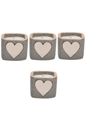 Healvian 4 Pièces Bougie décor Noël cadeaux cadeau danniversaire pour fille fleurs séchées cire de soja Cire de mélange de l