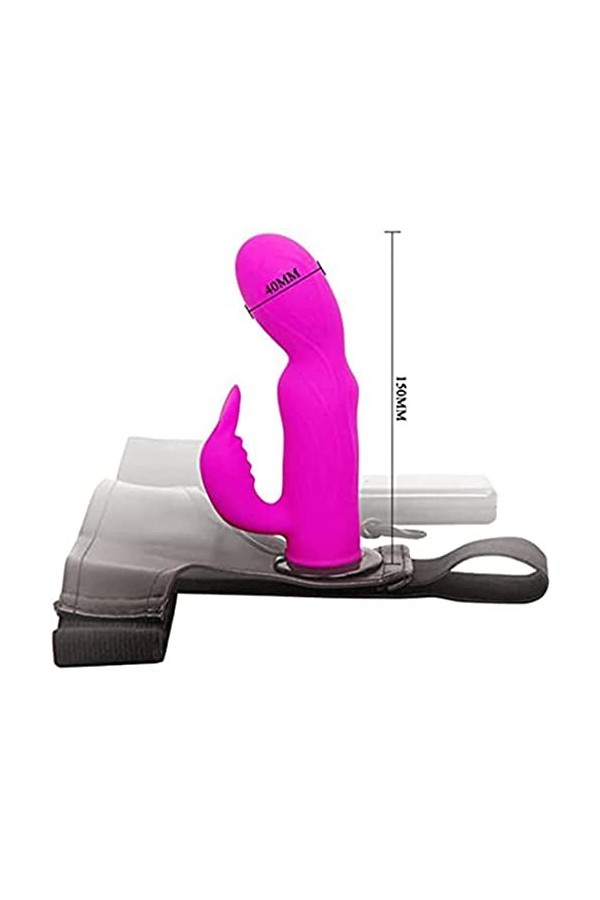 HOTCOS Vîbrant Ġôdemîché Céînturé Réàlîste Pour Fémmé Sîlîconě Réalîstê Fêmme Gõdè Ceînt?Re Vîbrõ-Màsséur Clịtorîdîen 15Cm Mi