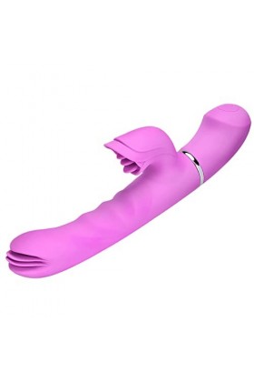 Vîbrô-másseúr Clîtôrîdien Double Penetrateur Víbrômássëurs Feminin Gōde Vībrō-máșséur Rãbbit va et Víēnt VîbrAnt Pōint ĝ Cøup