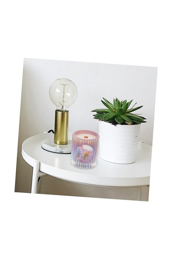 GLEAVI 3 Pièces bougies parfumées bougie parfumée artisanale bougie de cire cicatrisante décor végétal décor vintage bougie d