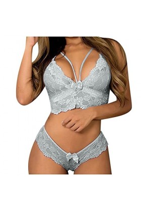 Lingerie Erothique Sexy, Femme Ensemble De Lingerie Sexy Pyjama avec Coutures en Nuisette Lingerie String Robe Cuir Secy Zipp