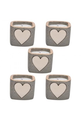 Mobestech 5 Pièces Bougie décor Noël cadeau danniversaire pour fille aromatique fragrance Cire de mélange de légumes de soja