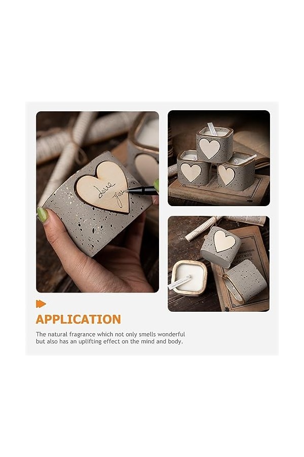 Mobestech 5 Pièces Bougie décor Noël cadeau danniversaire pour fille aromatique fragrance Cire de mélange de légumes de soja