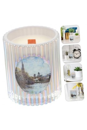 Gatuida 3 Pièces bougies parfumées bougie en étain aromathérapie bougie parfumée salle de bain décor végétal décor vintage bo