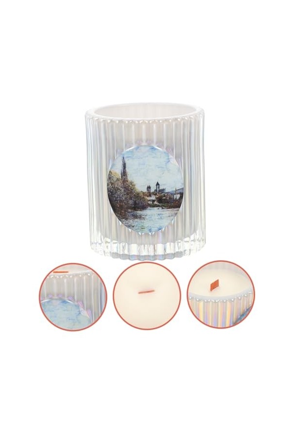 CLISPEED 3 Pièces bougies parfumées décoration naturelle bougie parfumée purification décor végétal décor vintage petite boug