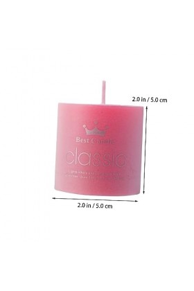 Mobestech 18 Pcs Bougie De Soja Bougie Décorative Bougies Parfumées Cadeaux Pour Bougies Romantiques Bougies Cylindriques Bou