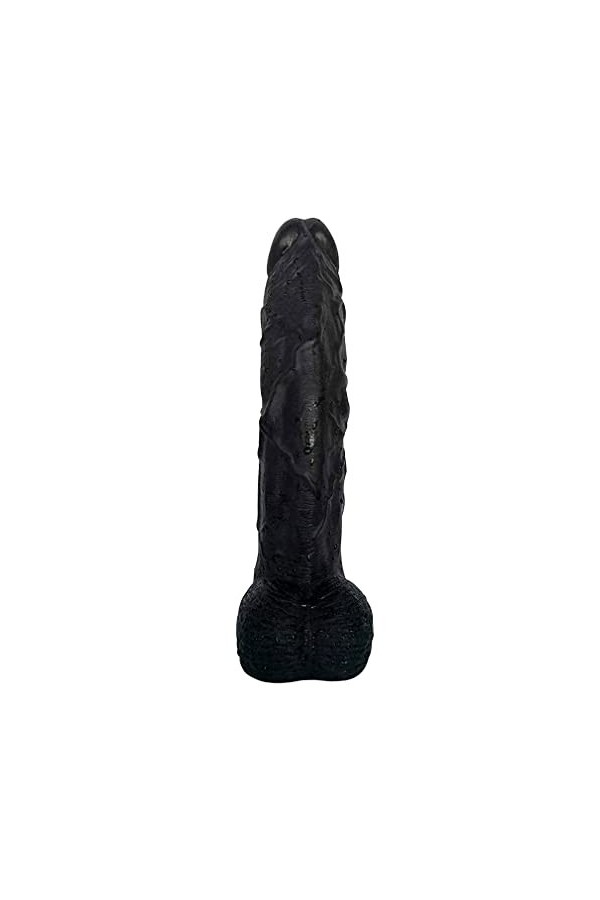 Gode Silicone Noir Réālisté pour Femme Gödémičhéts Va Et Vient Go-d Souple Silicone Go-dé Go-déș ànâlé Homme Femme S-ệx Go-dé