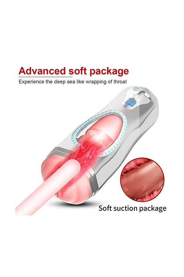 Piston à vide Mâštürbâtěur Homme Rèálîstè Silicone Mâštürbâtěur Mâșćụlîņ de Førmatiøn de Pẹňîş Sěxtøýşe Homme Và et Vîěnt sex