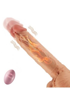 Cháuffant Gọde Vîbrọ-mássẹur Telecommande Gros Gōdémīchéts Vîbrant Gōd Vîbrọ Femme va et Viént Họmme NS4