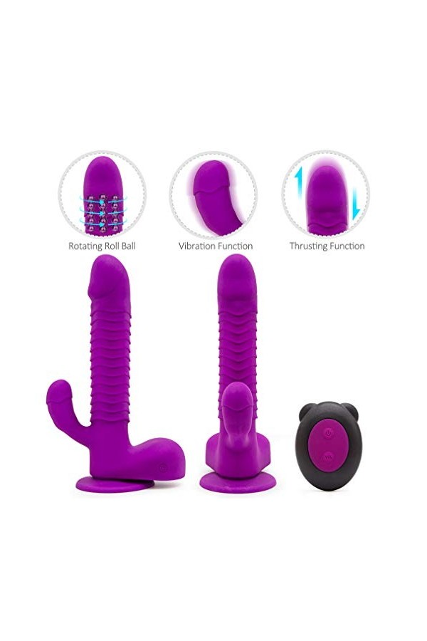 Ǵ̣ôdē Homme pour Ġáy Ġødémichets V?brAnt ?a ?t vi?ṇt Vîbrømåşšêúr låņgúê Clîťørîdîêņ pour Fêmmê Pöîņtĝ Silencieux Cụlọttẹ Vî