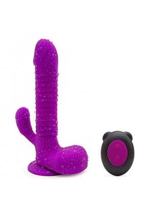 Ventouse Gődé Vibrant Femme Realiste Eléctrique Göde va et Viént Vîbrant Réaliśte L Gödémīché Autõmatique Gõrs Gódémīchéts Ví