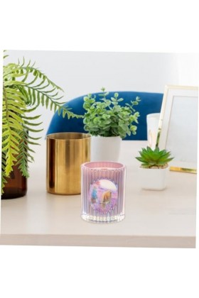 Healvian 3 Pièces Bougies Parfumées Décor De Bougie De Festival Petite Bougie Parfumée Bougie En Étain De Cire Cadeaux De Fia