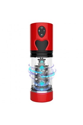 Masseur Ṃạṣṭụṛḅạtẹụr Mâštürbâtěur Rèálîstè pour Homme Vá et Viènt Áņuš Våginěttě Automatique Rechargeable Silicone Mâštürbâtě