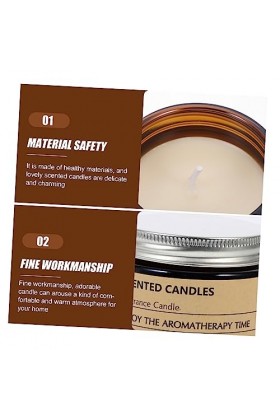 Gatuida 8 Pièces bougies parfumées bougie parfumée bougie de soja enveloppes le cadeau Noël bougie de ménage accessoire de ch