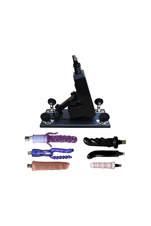 NevStp Ś-Ëx Ť-Øyș Ġøđëmịché Soins de Santé Intimes Pour Femmes Noir Et Roman, Avec Divers Accessoires