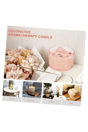 Mobestech 5 Pièces Bougies Parfumées Bougie Parfumées Decoration Voiture Décoration Photo Un Verre Longeron