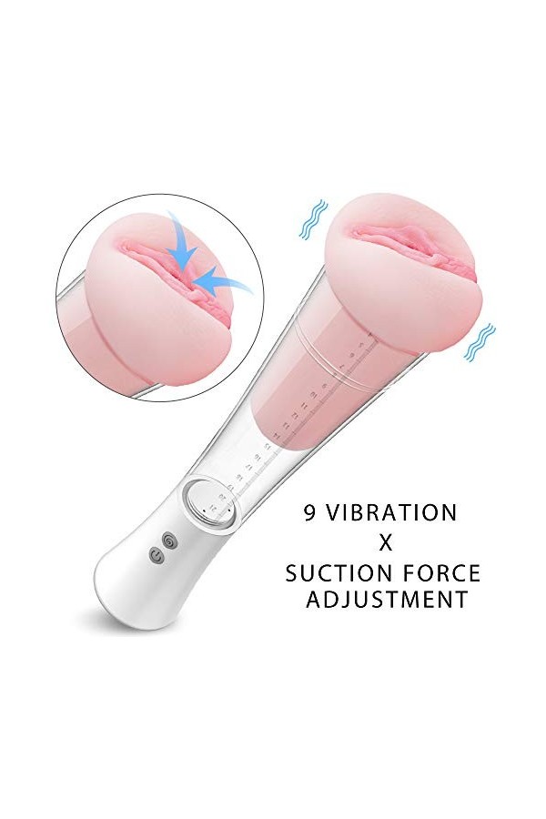 Homme Pên-nis êxten-sions Enlargěměnt Mastürbateur Homme Va et Viênt Electrique, Pênisêxt-êndêr Vîbrant Cup, Massêur Homme Sî